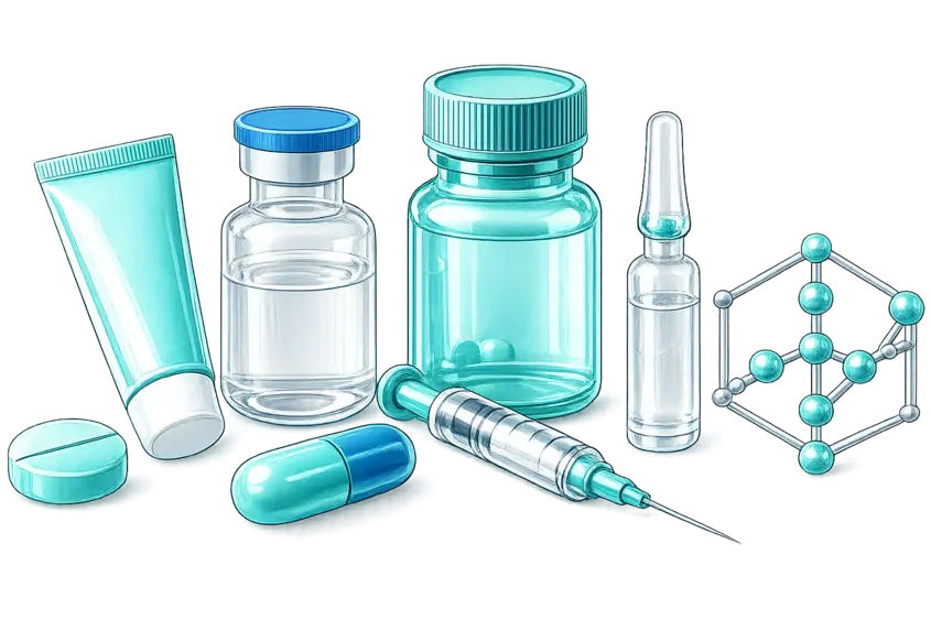 Modern pharma forms