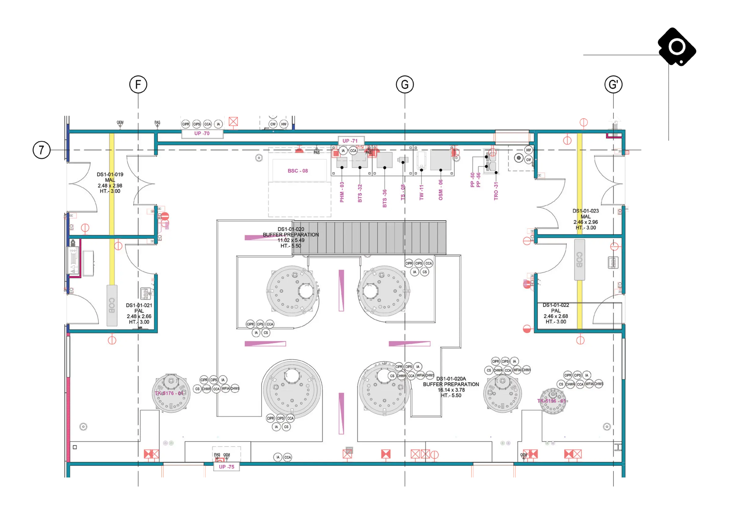 BIM coordinated model LOD 300
