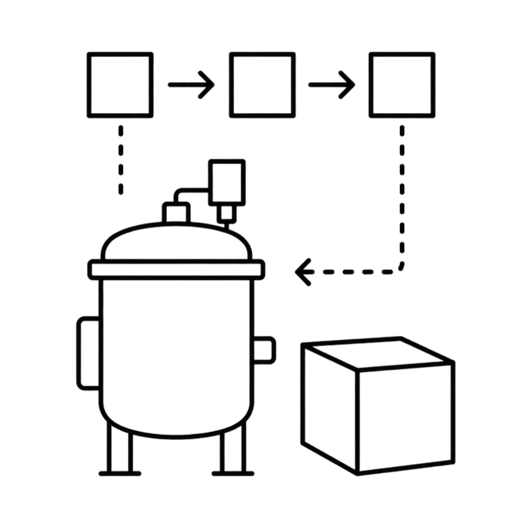 Wall and ceiling panels illustration
