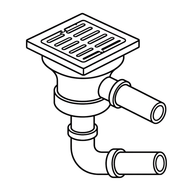Plumbing and drainage illustration