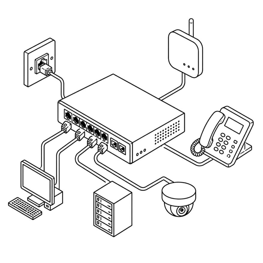 ICT & Data Distribution icon