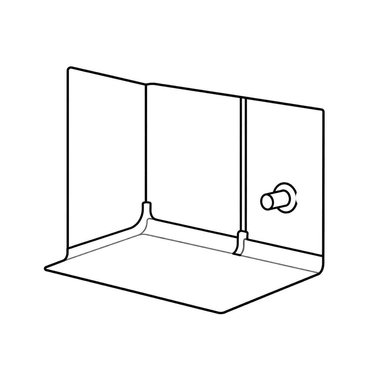 Coving and sealing details illustration